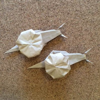 立体 折り紙 おりがみ【立体・むずかしめ】アジサイ（紫陽花）ミニチュアサイズの折り方